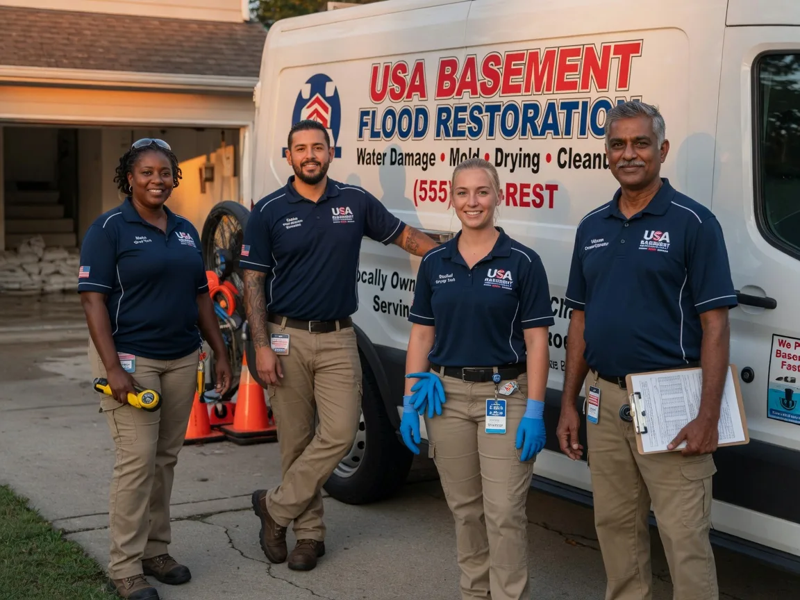Basement Flood Cleanup company in Paxinos, PA